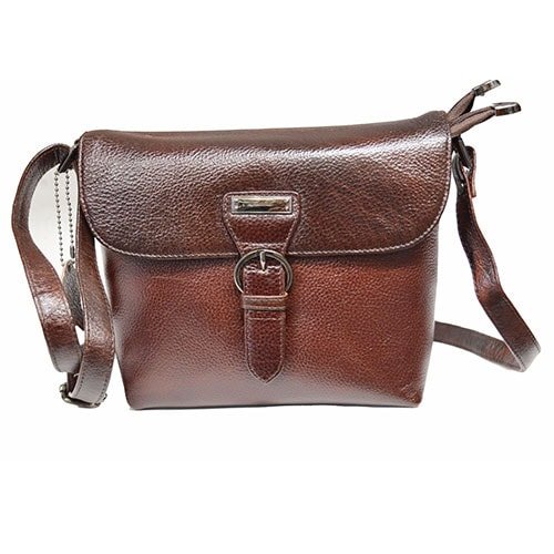 The London Leather Cross-body bag in Brown
