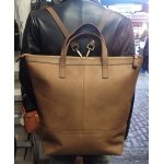 Stella Convertible Backpacks Tan Leather