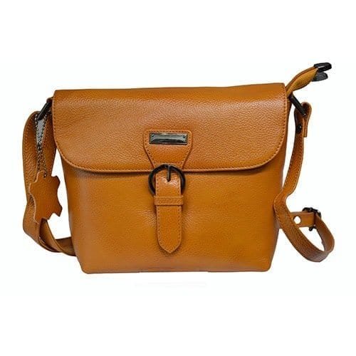 The London Leather Cross-body bag in Tan