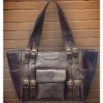 Chelsea Leather Tote/Hand bag Brown