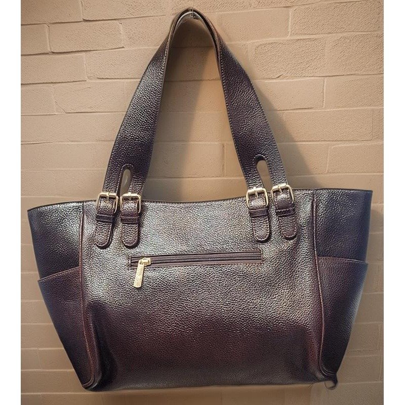 Chelsea Leather Tote/Hand Bag Brown