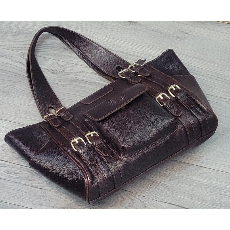 Chelsea Leather Tote/Hand Bag Brown