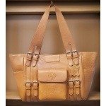 Chelsea Leather Tote/Hand Bag Tan