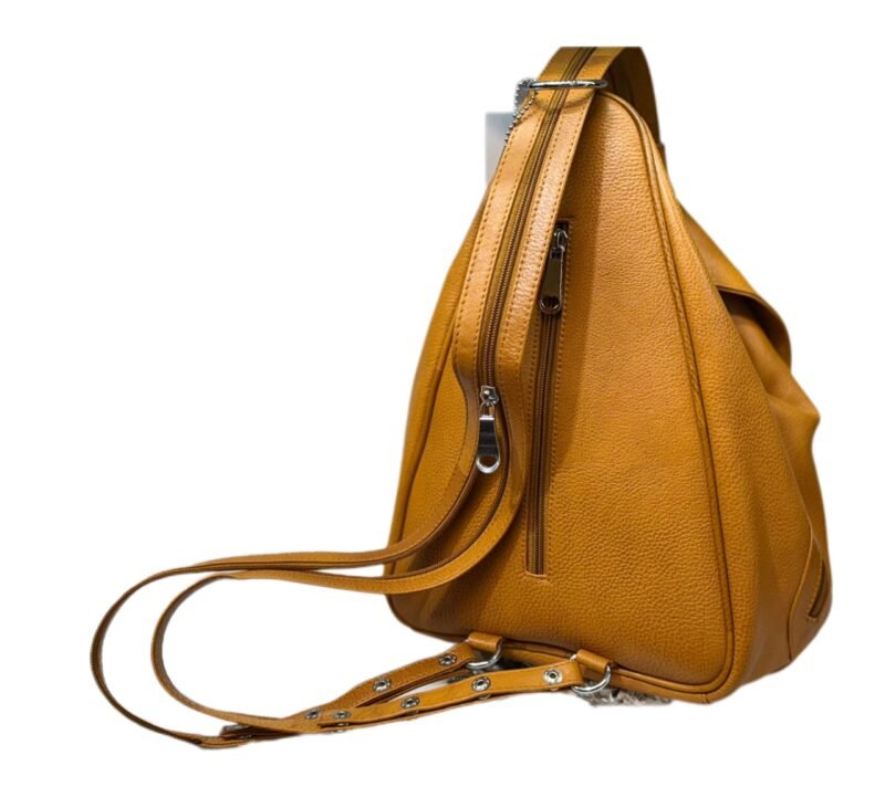 Darlia Leather Backpack Tan