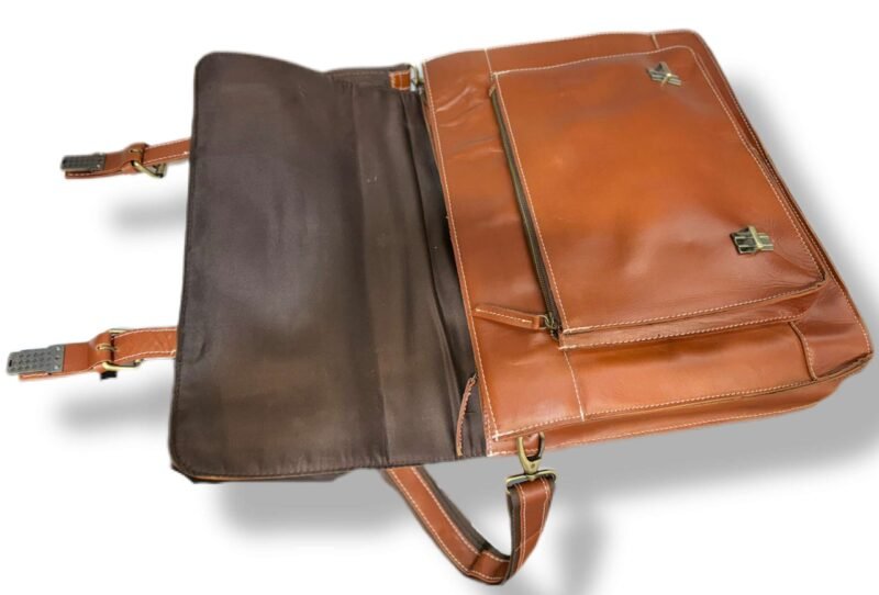 Premium Leather Laptop Bag