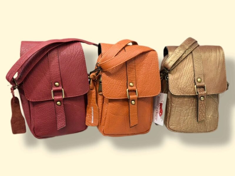 Women Leather Phone cross-body Bag