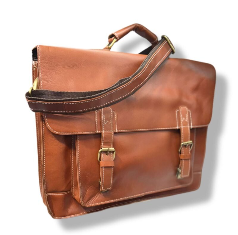 Premium Leather Laptop Bag