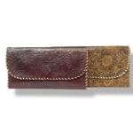 Ladies Floral Embossed Leather Wallet