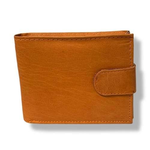 RFID Protected Leather Wallet Tan